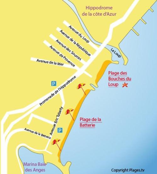 4 Pers , 100M De La Plage Marina Baie Des Anges French Riviera Villeneuve-Loubet Bagian luar foto